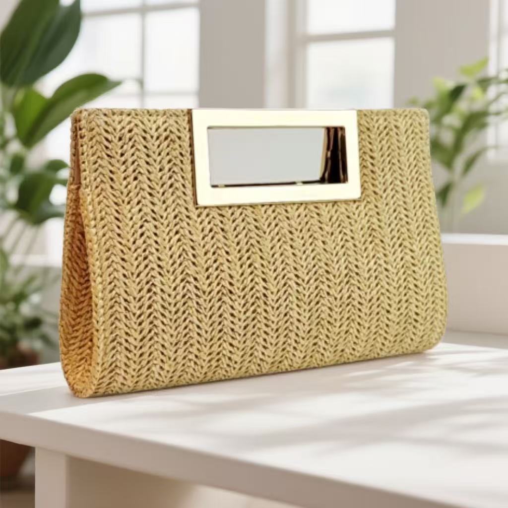 Maribel | Woven Clutch Bag