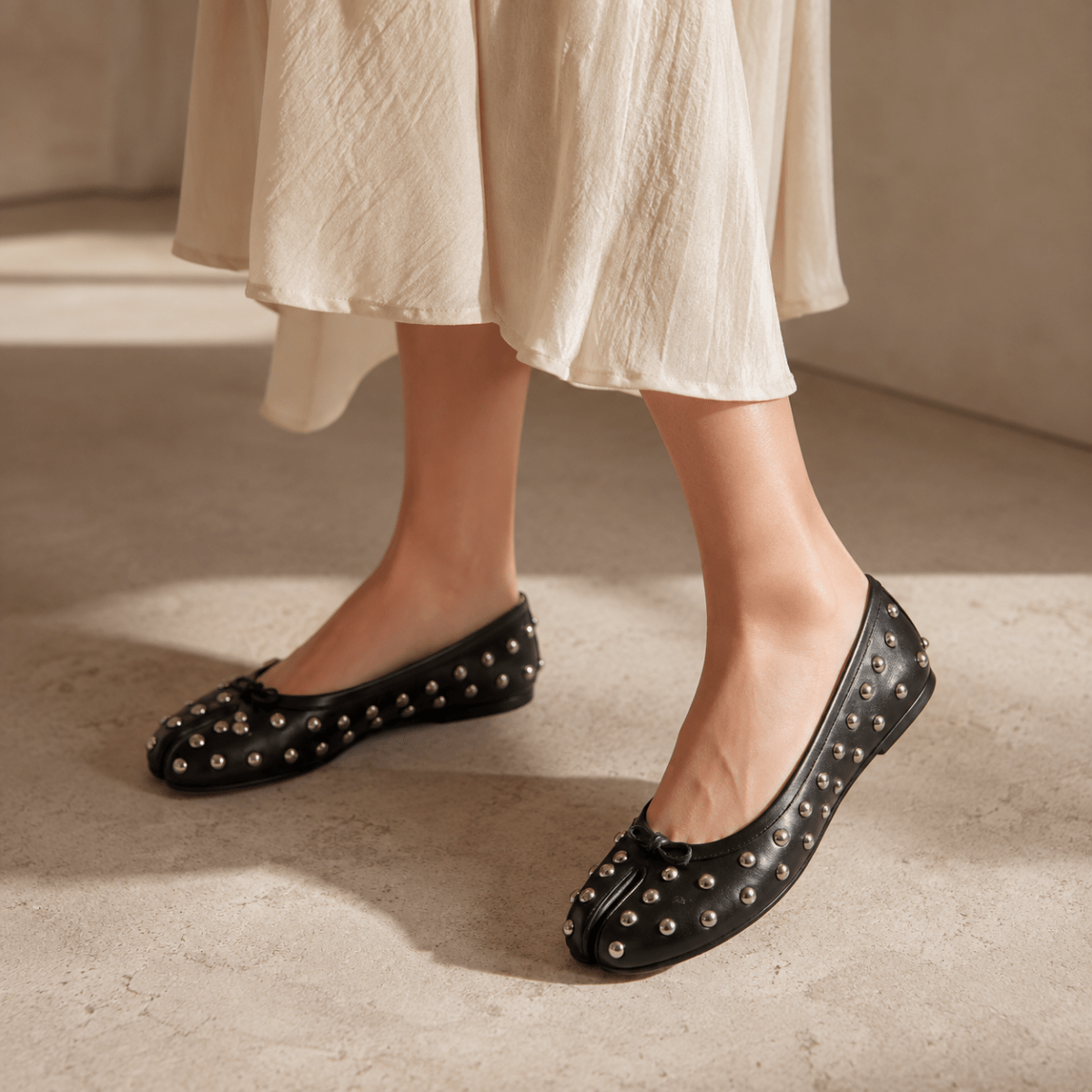 Amélie Split-Toe Ballet Flats - Klementina Boutique