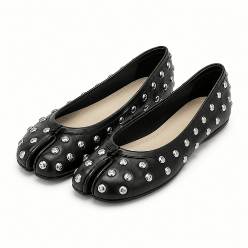 Amélie Split-Toe Ballet Flats - Klementina Boutique