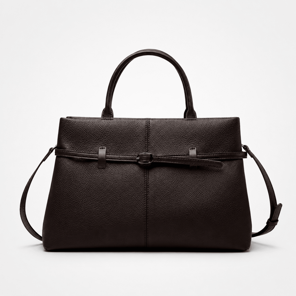 Aurelia | Full-Grain Leather Tote - Klementina Boutique