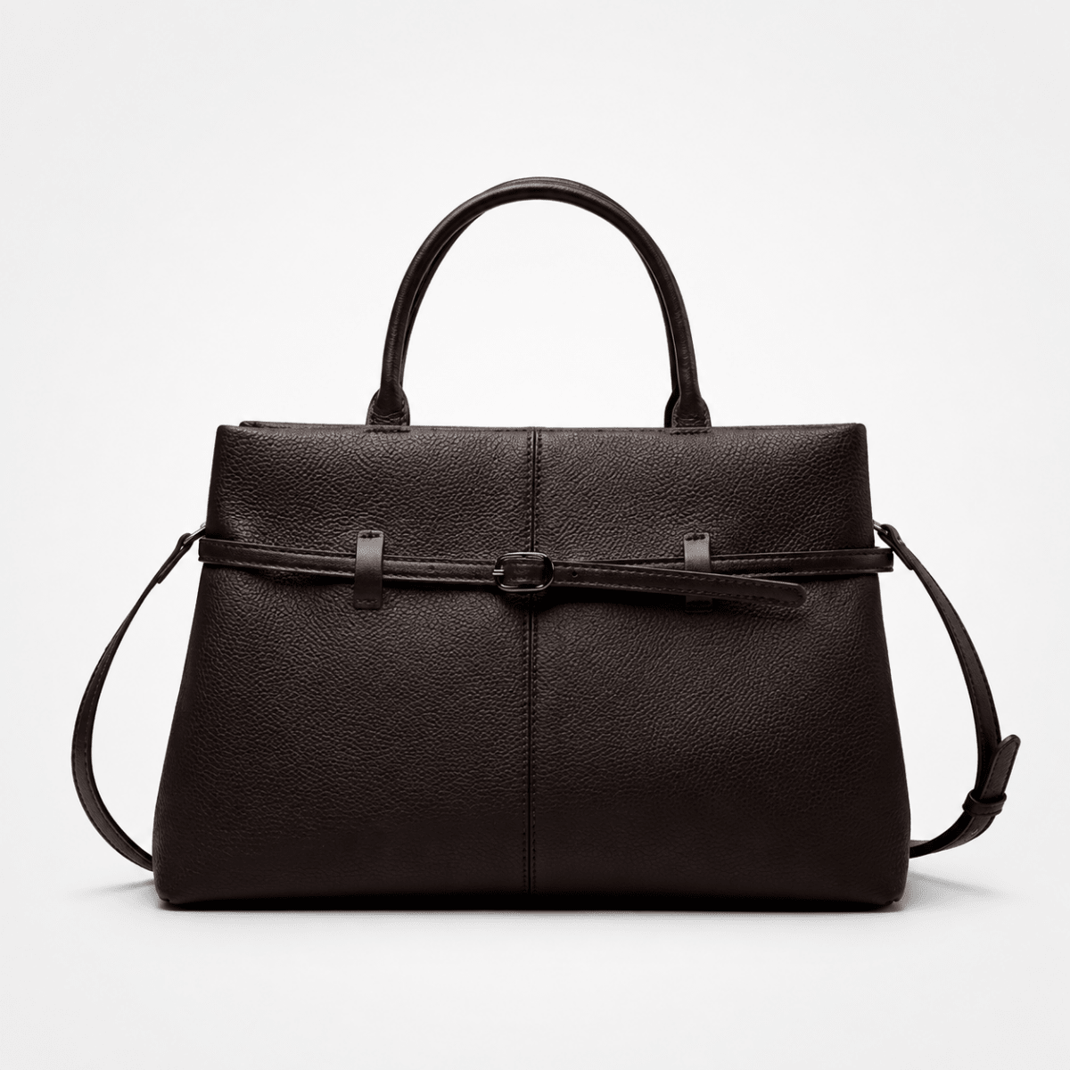Aurelia | Full-Grain Leather Tote - Klementina Boutique