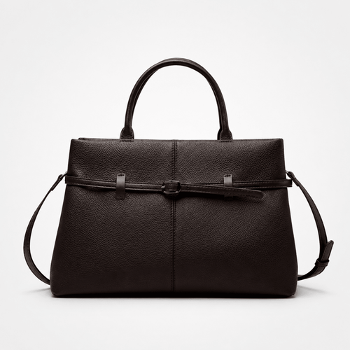 Aurelia | Full-Grain Leather Tote - Klementina Boutique