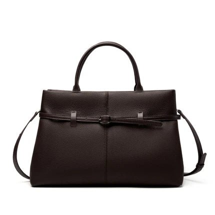 Aurelia | Full-Grain Leather Tote - Klementina Boutique