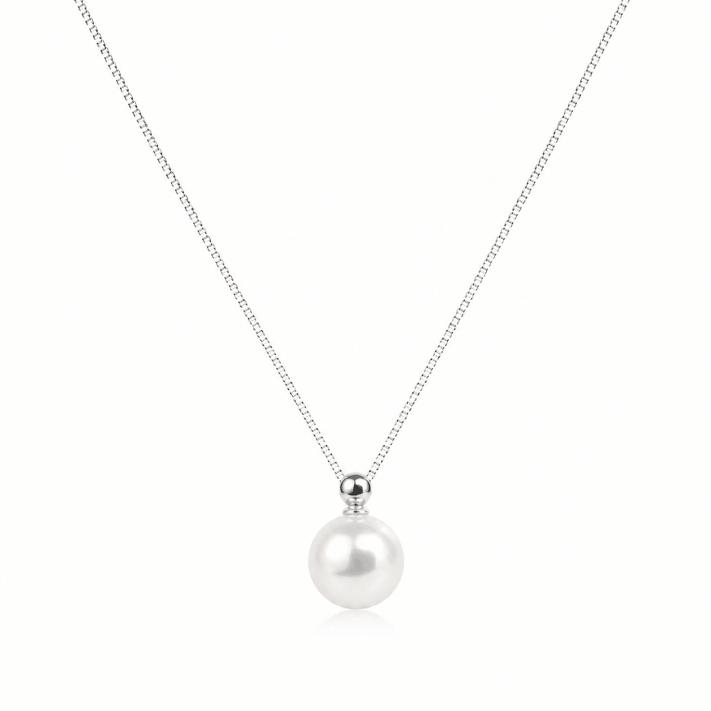 Dawn | Classic Pearl Pendant Necklace - Klementina Boutique