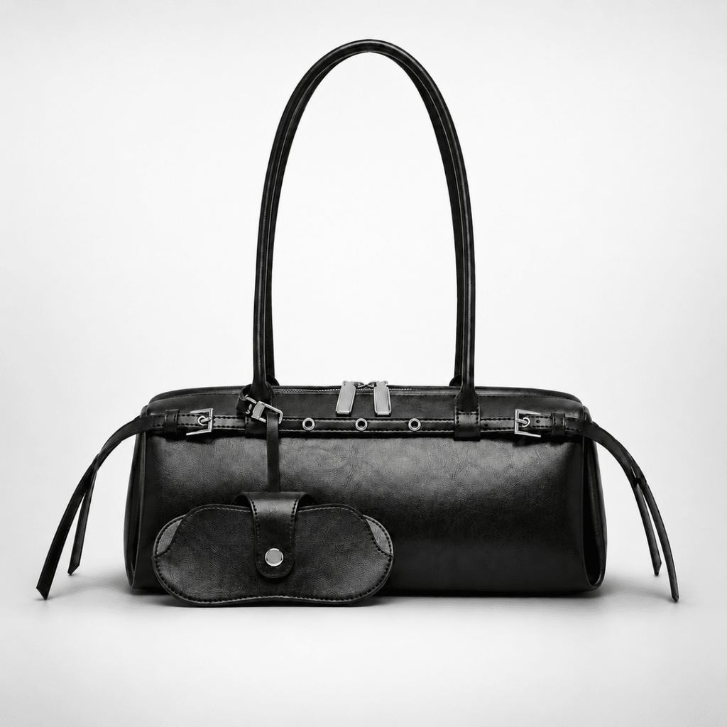 Elara | Barrel Shoulder Bag - Klementina Boutique