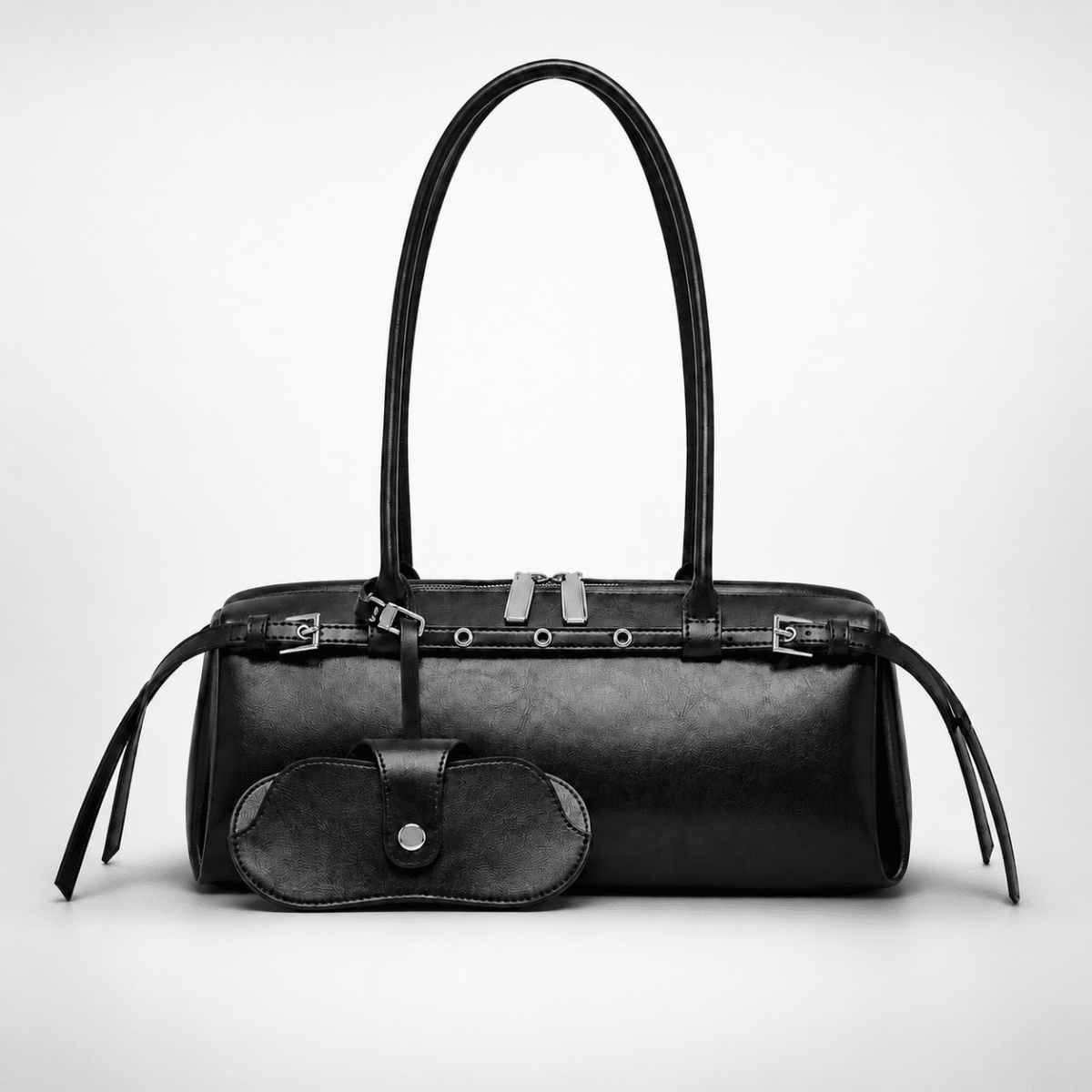 Elara | Barrel Shoulder Bag - Klementina Boutique