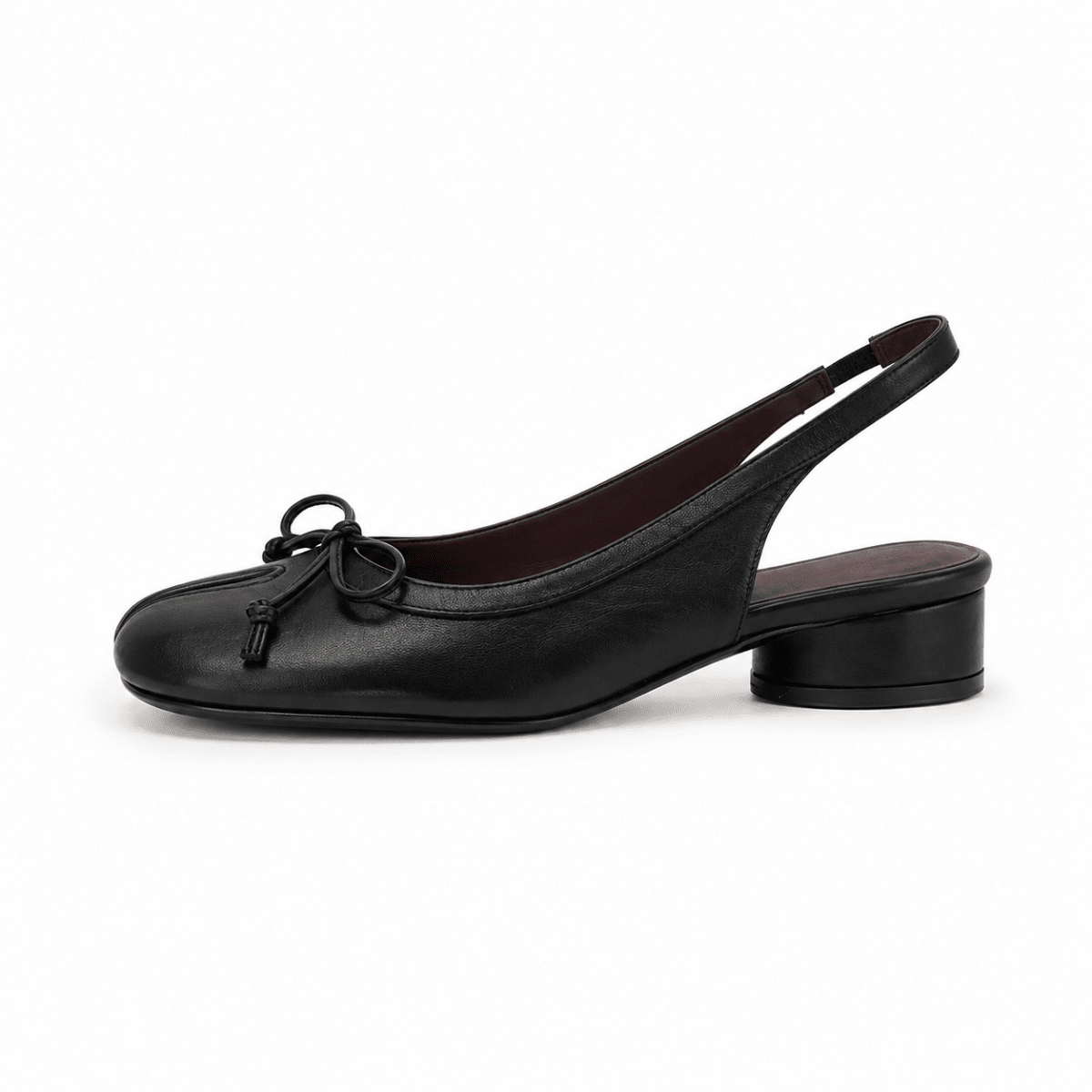 Élodie Split-Toe Slingback Flats - Klementina Boutique
