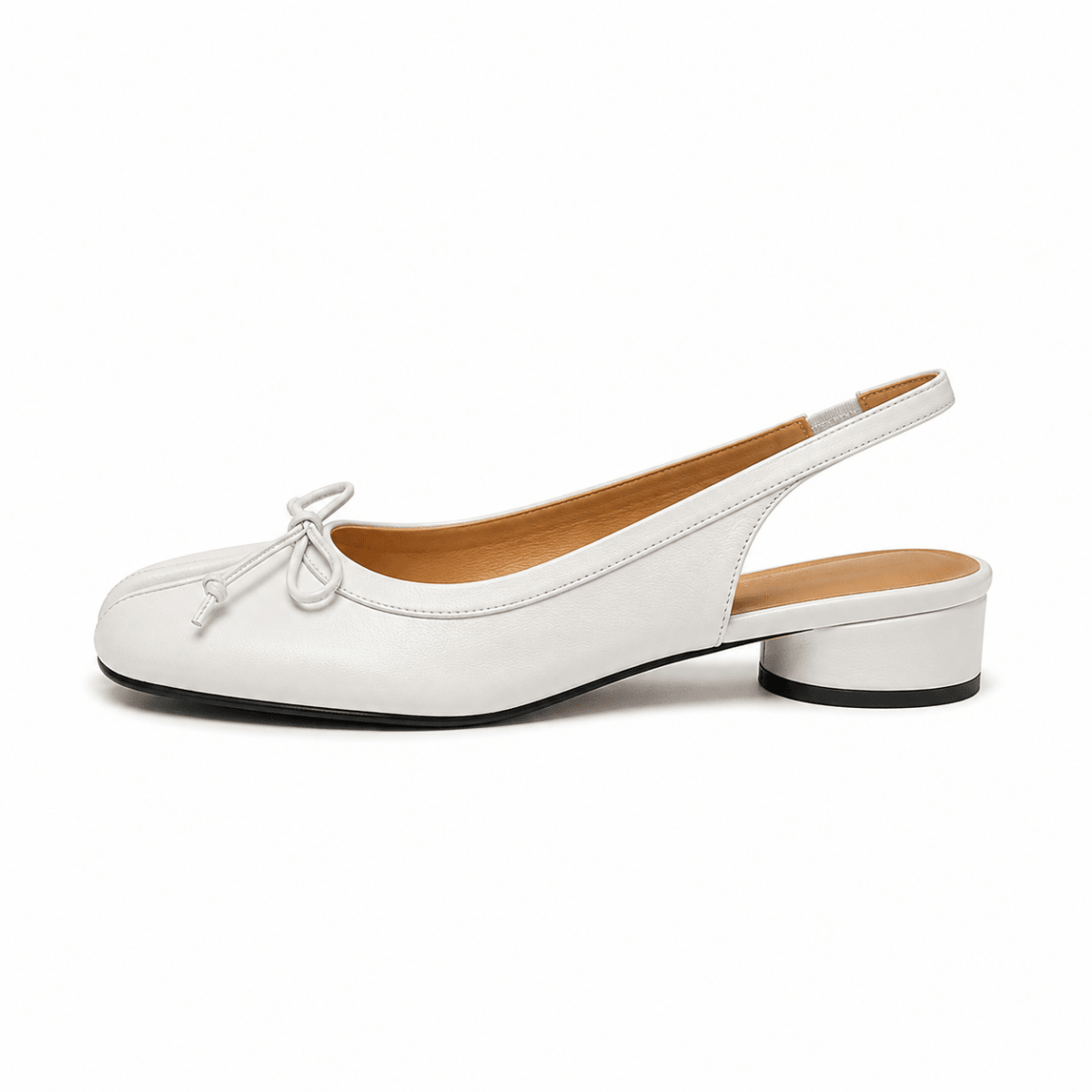 Élodie Split-Toe Slingback Flats - Klementina Boutique