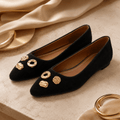 Everyday Elegance Embellished Flats - Klementina Boutique