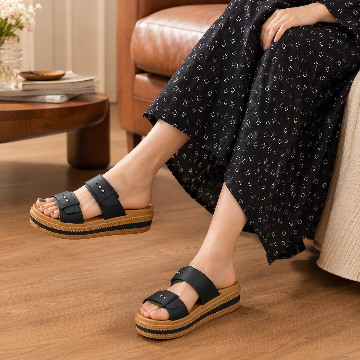 Everyday Comfort Platform Sandals