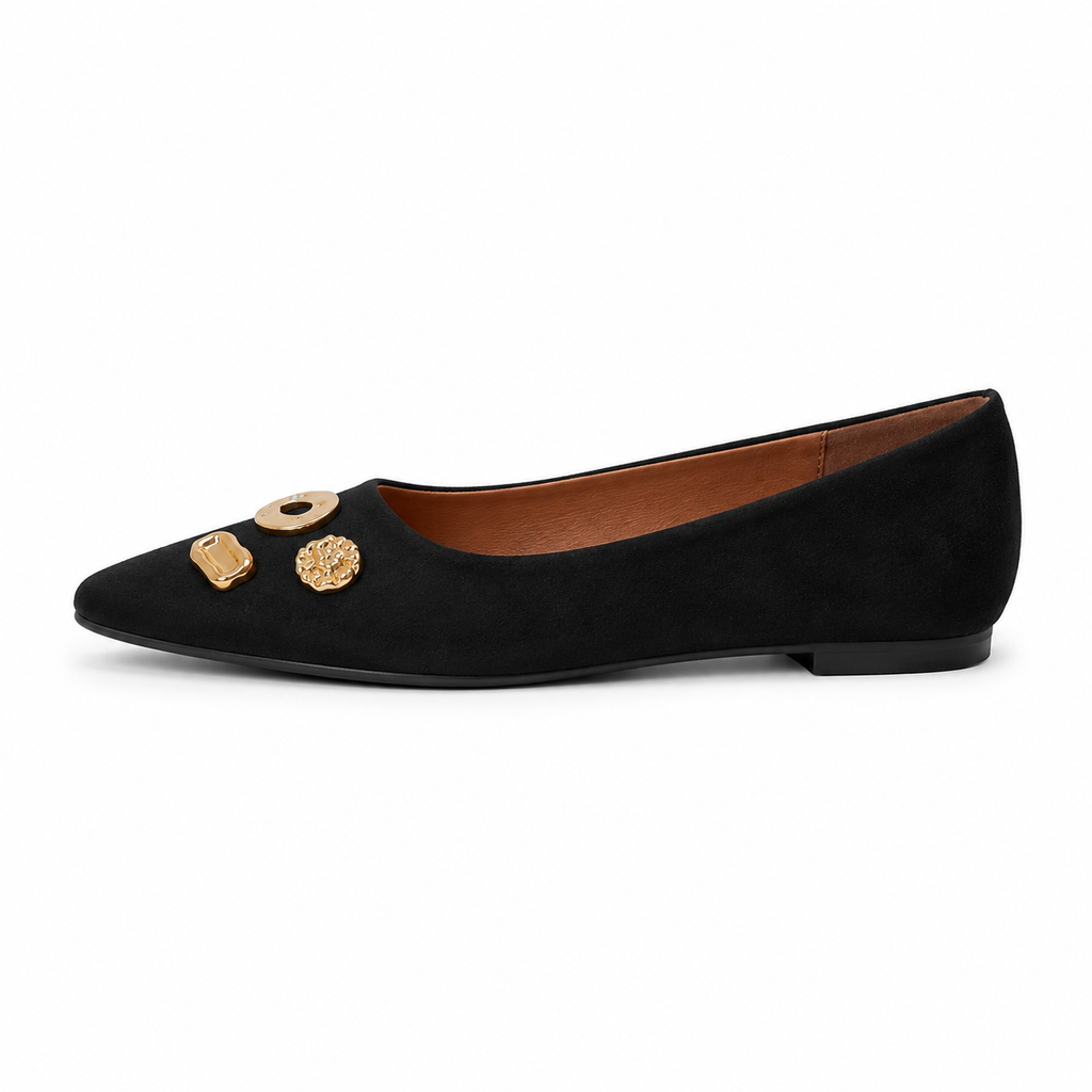 Everyday Elegance Embellished Flats