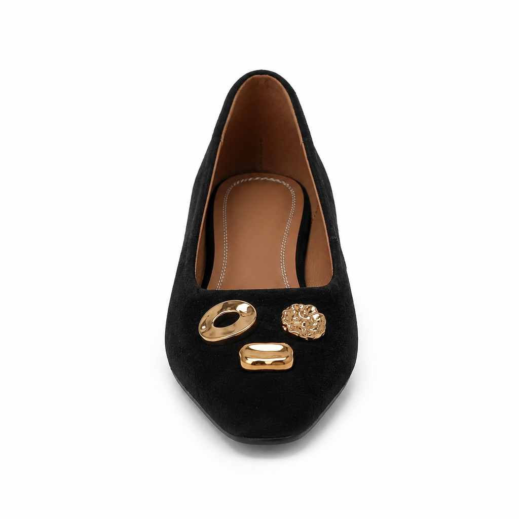 Everyday Elegance Embellished Flats
