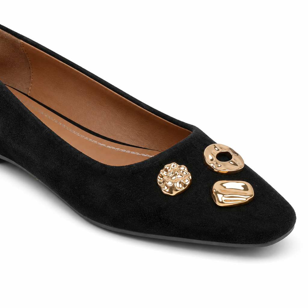 Everyday Elegance Embellished Flats