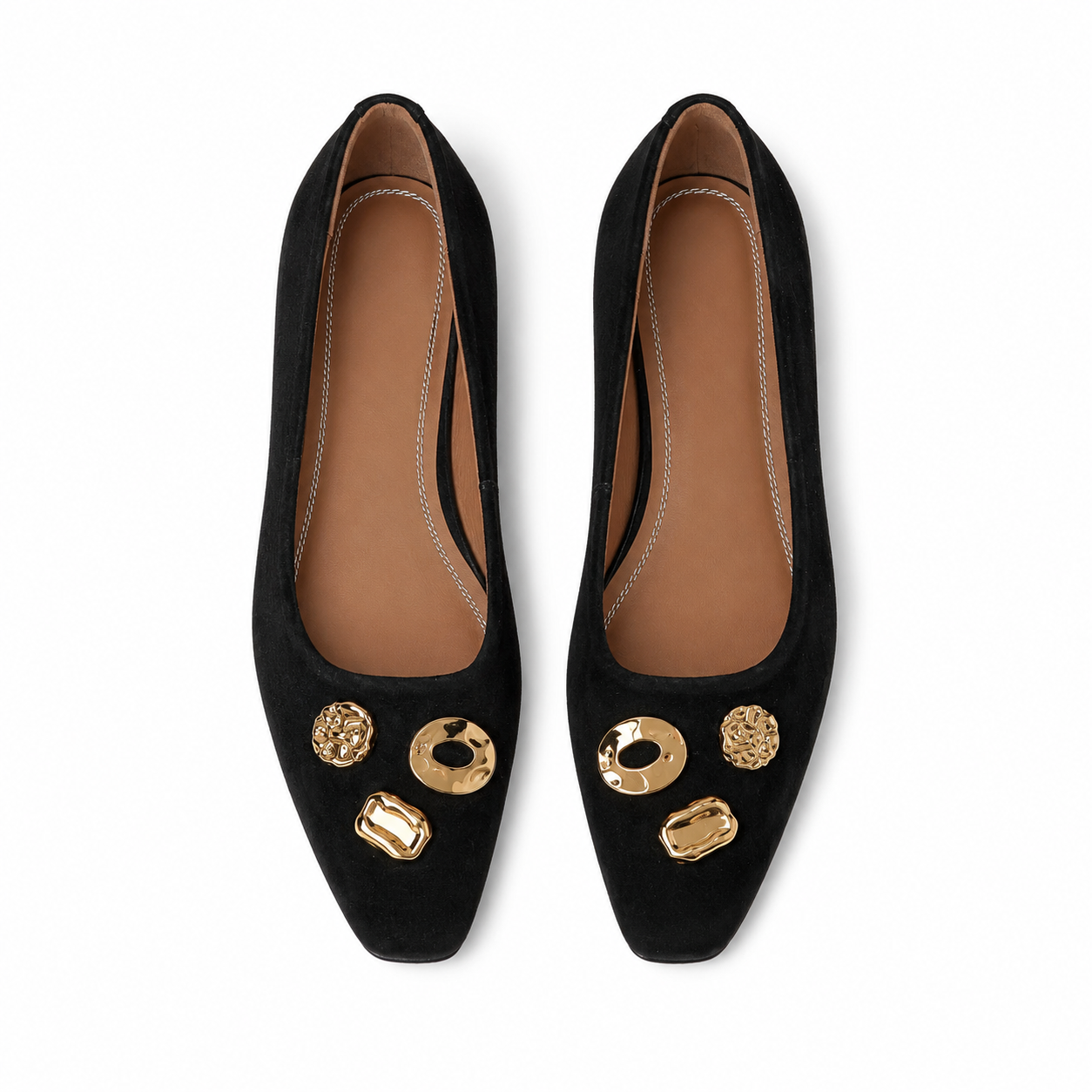 Everyday Elegance Embellished Flats