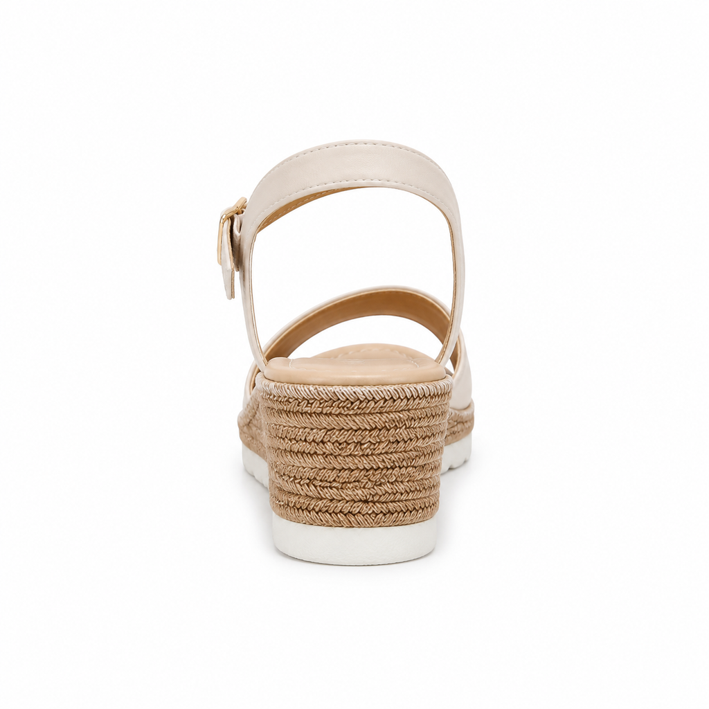 Coastal Comfort Espadrille Wedge Sandals