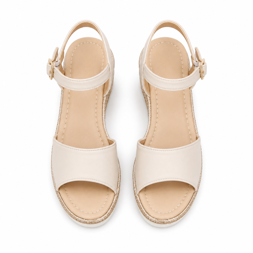 Coastal Comfort Espadrille Wedge Sandals