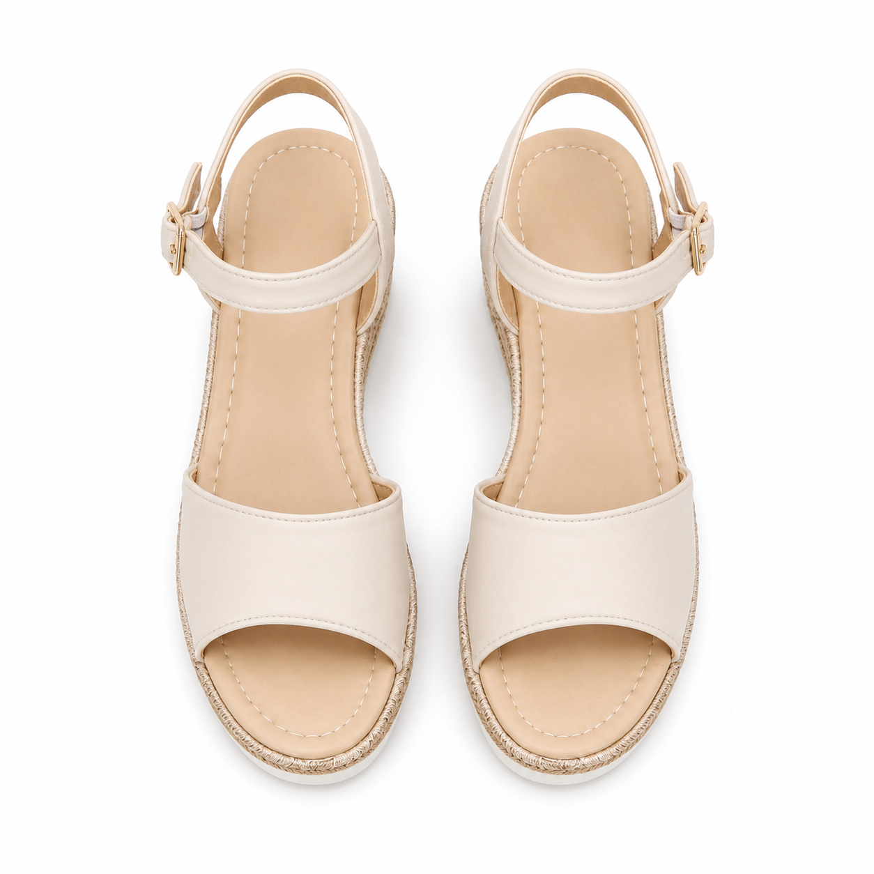 Coastal Comfort Espadrille Wedge Sandals