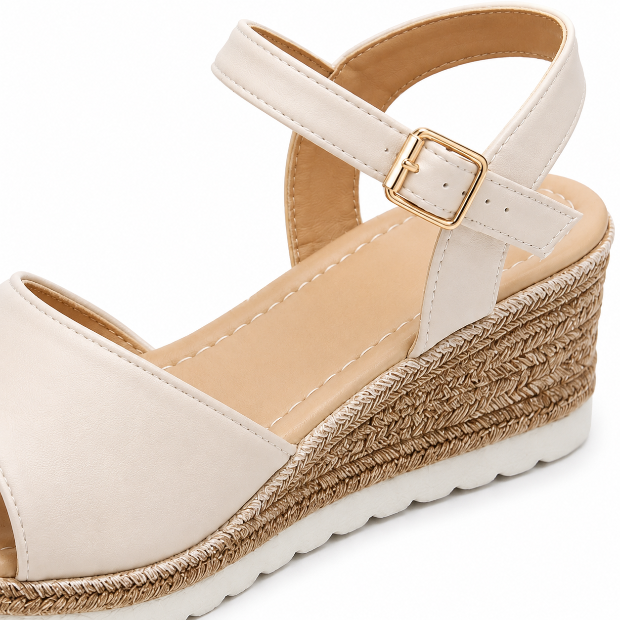 Coastal Comfort Espadrille Wedge Sandals