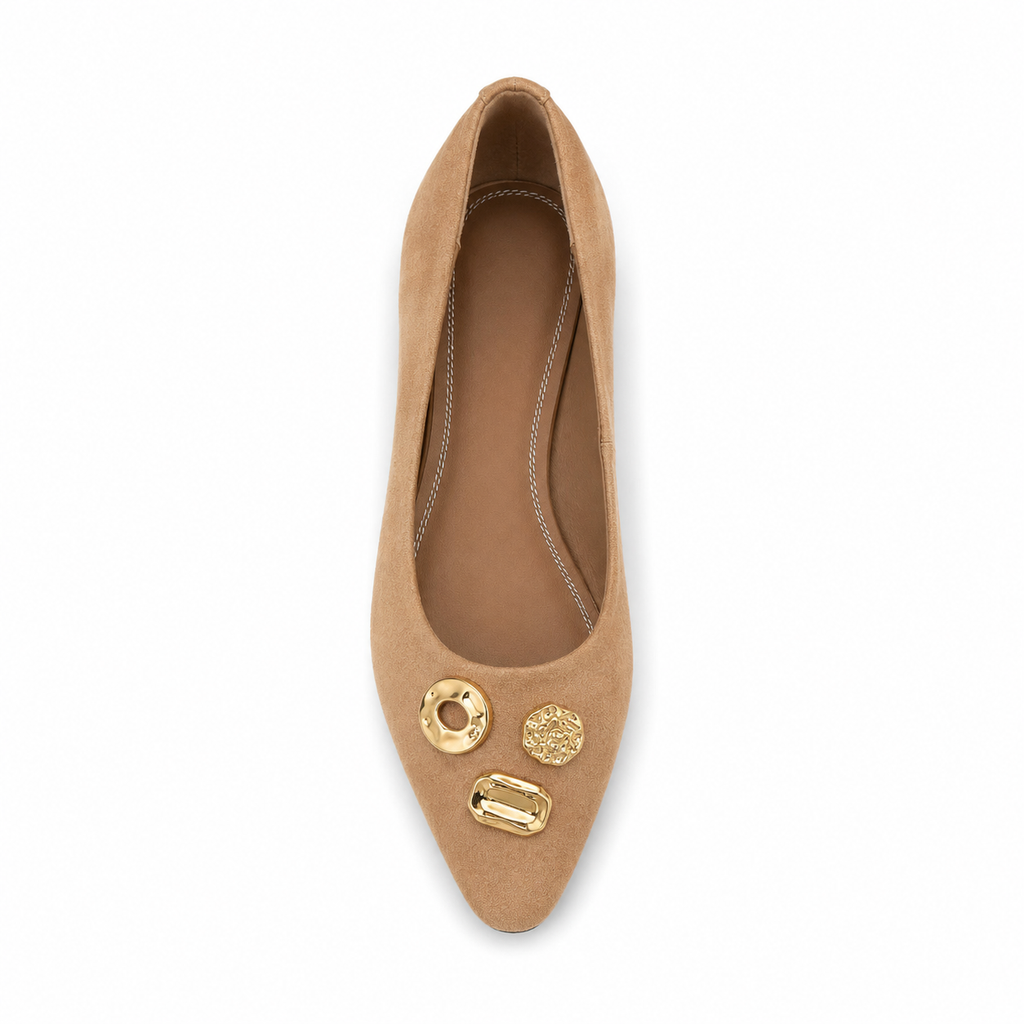 Everyday Elegance Embellished Flats