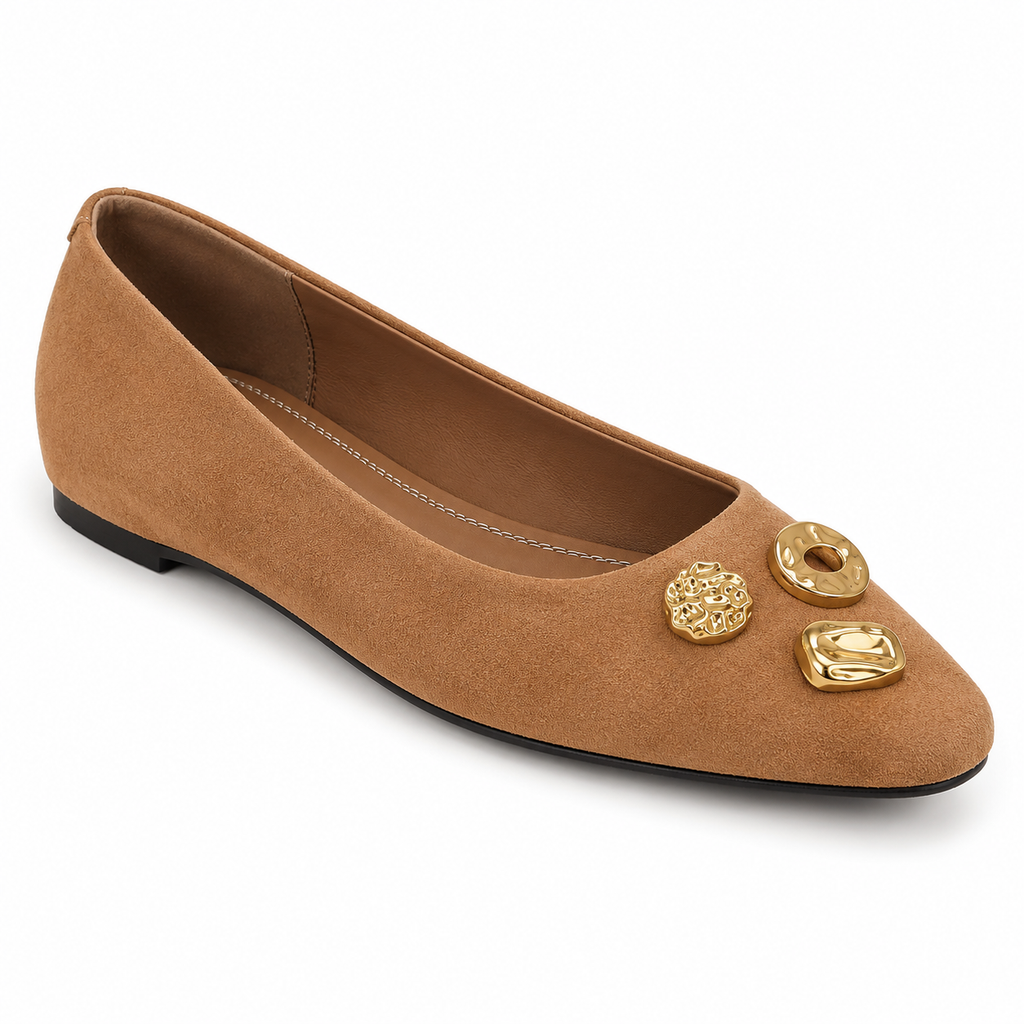Everyday Elegance Embellished Flats