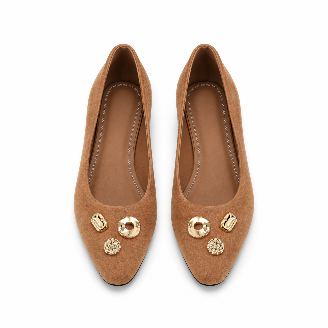 Everyday Elegance Embellished Flats