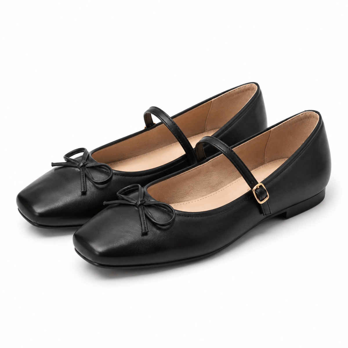 The Camille Bow Flat - Klementina Boutique
