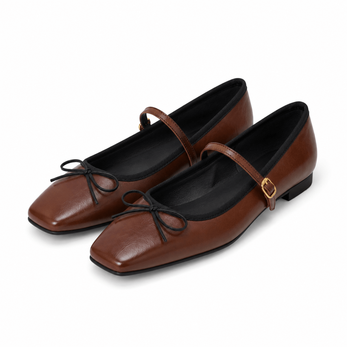 The Camille Bow Flat - Klementina Boutique