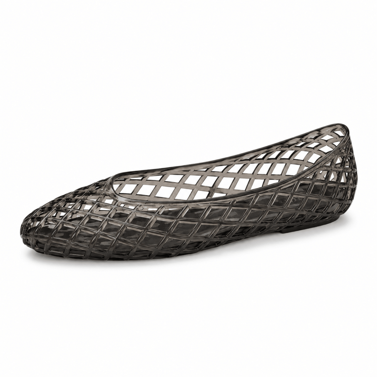 Woven Lattice Jelly Ballet Flats - Klementina Boutique